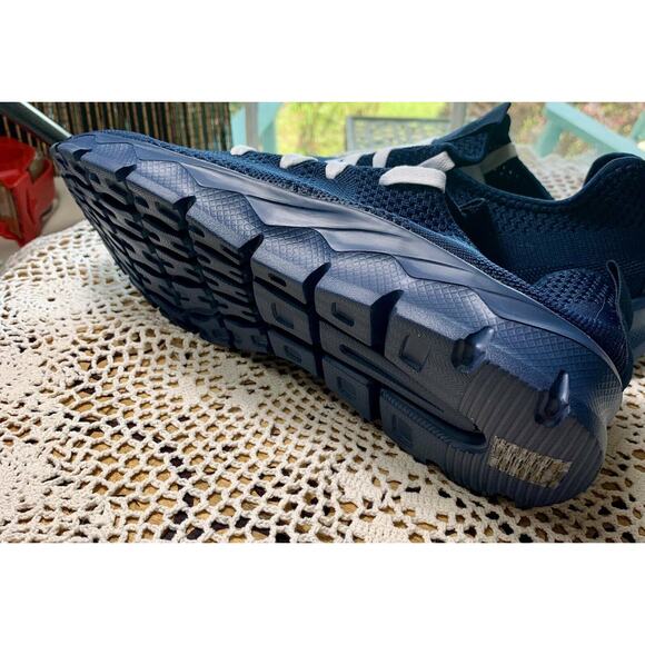 Fashion Mates Men’s Navy Blue Sneakers Size 11 M Mesh Lightweight Sku 642 - Picture 5 of 9